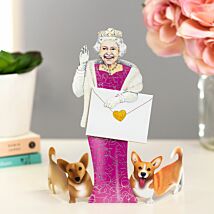 ‘The Queen’ 3D Greetings Card
