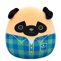12” Prince The Brown Pug Plush