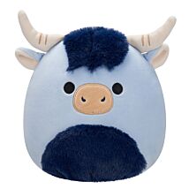 7.5” Toro The Blue Highland Cow Plush
