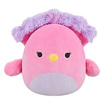 7.5” Sweetpea The Pink & Purple Peacock Plush