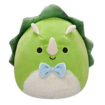 7.5” Tristan The Green Triceratops Plush