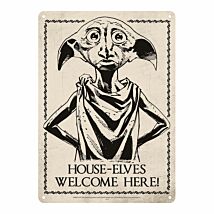 Dobby Metal Wall Sign