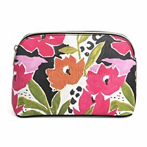 MEGSCON Printed Magnolia Makeup Bag