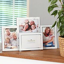 White Edged Collage Photo Frame 4 6x4