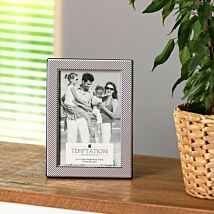 Silver-Plated Thick Bobbled Edge Frame 4x6