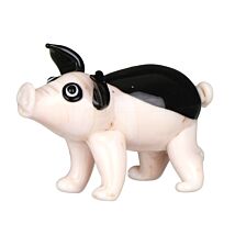 Glass Spotty Piglet