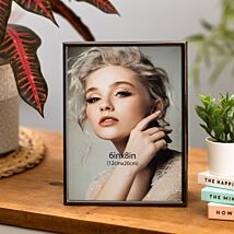 Gunmetal Narrow Edge Frame 6x8