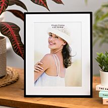 Black Narrow Edge Frame with Mount 6x8