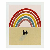 ‘Bear & Rainbows’ Greetings Card