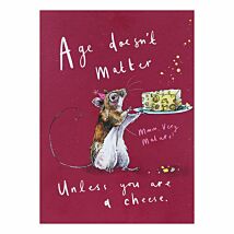 ‘Age Doesn’t Matter’ Mouse Greetings Card
