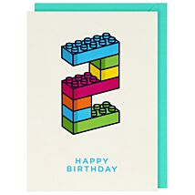 Tiny & Terrific 2nd Birthday Card