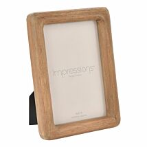 Impressions Oak Effect 4x6 Photo Frame