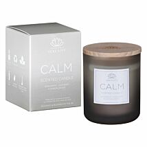 Serenity ‘Calm’ Bergamot, Lavender & Sandalwood 120g Glass Candle