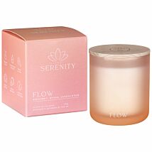 Serenity ‘Flow’ Bergamot, Myrrh & Sandalwood 270g Glass Candle