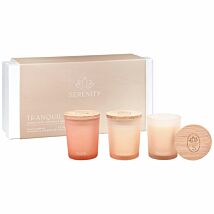 Serenity Tranquil Set of Three 70g Votive Candles