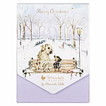 ‘Winter Walks’ Set Of 8 Christmas Cards