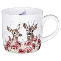 ‘Deer To Me’ Deer Fine Bone China Mug