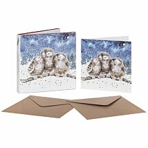 ‘Three Wise Men’ Set of 8 Gold Foiled Christmas Cards