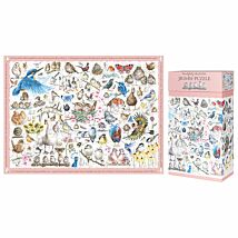 ‘Garden Birds’ 1000 Piece Jigsaw Puzzle