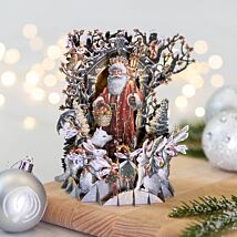 Carol Singers 3D Christmas Card