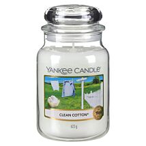 Clean Cotton Large Jar Candle