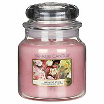 Fresh Cut Roses Medium Jar Candle