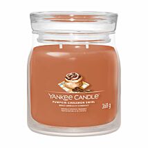 Pumpkin Cinnamon Swirl Signature Medium Jar Candle