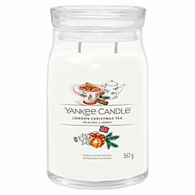 London Christmas Tea Signature Large Jar Candle