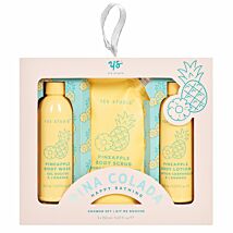 Pina Colada Happy Bathing Three Piece Gift Set