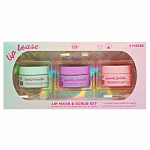 Lip Tease Lip Mask & Scrub Three Piece Gift Set