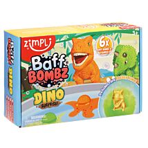Baff Bombz Pack of 6 Dino Surprise