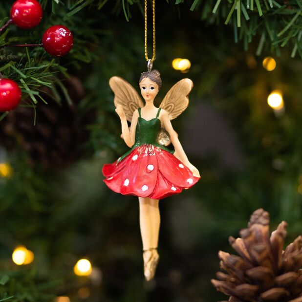 Gisela graham christmas fairy decorations