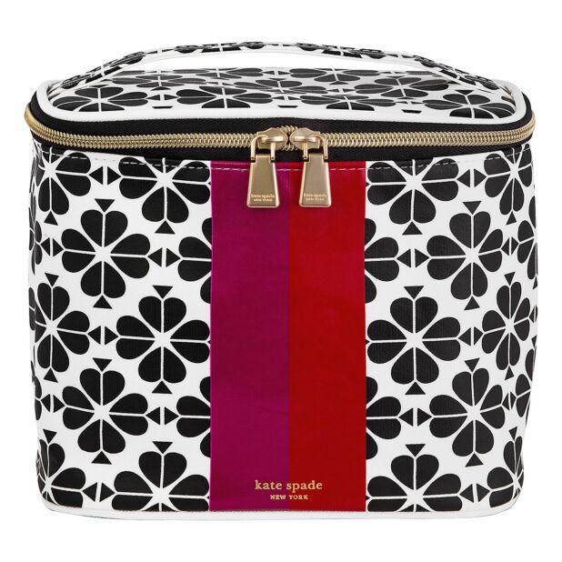 Kate Spade New York Black Spade Flower Lunch Tote | Campus Gifts