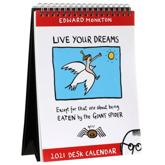 Edward Monkton 2021 Desk Calendar Campus Gifts