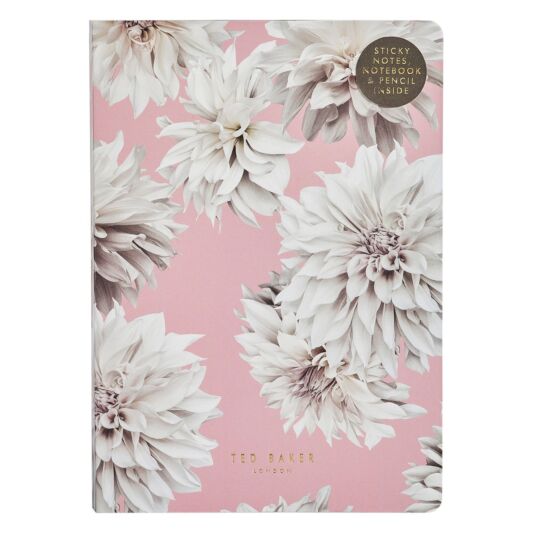 Ted Baker Pink Clove Notepad And Sticky Notes Campus Gifts Ted Baker Pink Clove Notepad And Sticky Notes Campus Gifts
