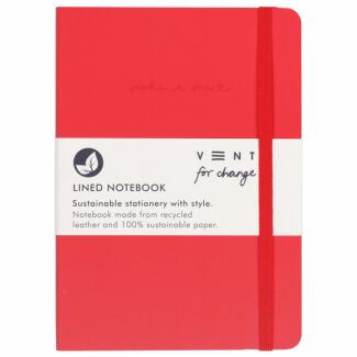 Make A Mark Red A5 Notepad