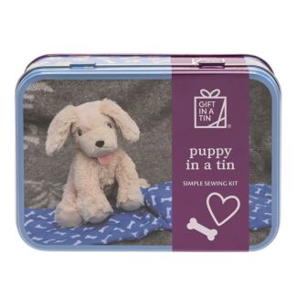 Gift In A Tin Sewing Kit Puppy