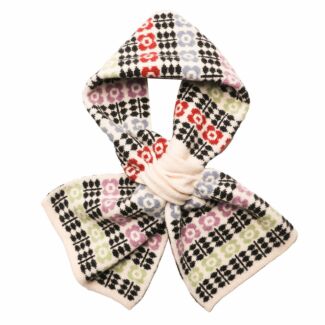 Floral Pull Through Scarf