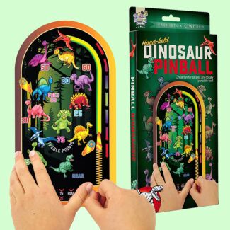 Prehistoric World Handheld Dinosaur Pinball Game