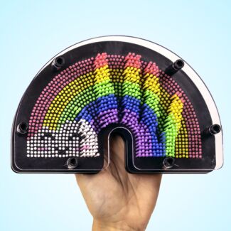 Rainbow Shaped Pin Art