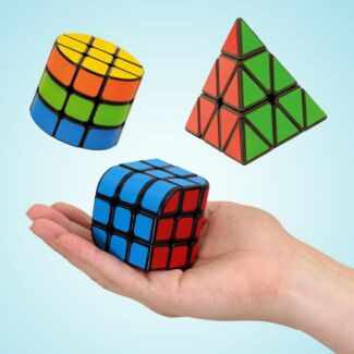 3 Speed Cube Game Pack