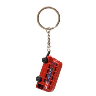 London Bus Metal Keyring