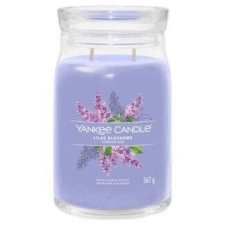 Lilac Blossoms Signature Large Jar Candle