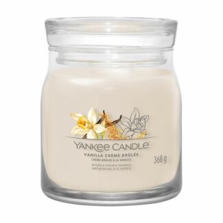 Vanilla Creme Brulee Signature Medium Jar Candle