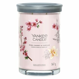 Pink Cherry & Vanilla Signature Large Tumbler Candle