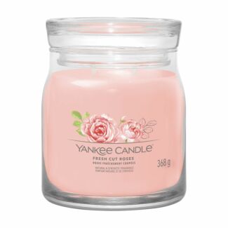 Fresh Cut Roses Signature Medium Jar Candle