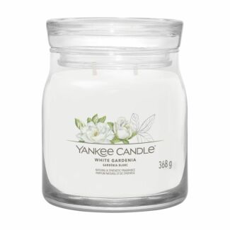 White Gardenia Signature Medium Jar Candle