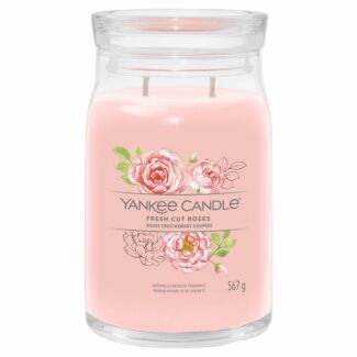 Fresh Cut Roses Signature Large Jar Candle