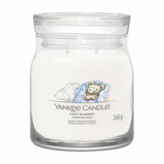 Soft Blanket Signature Medium Jar Candle