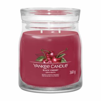 Black Cherry Signature Medium Jar Candle